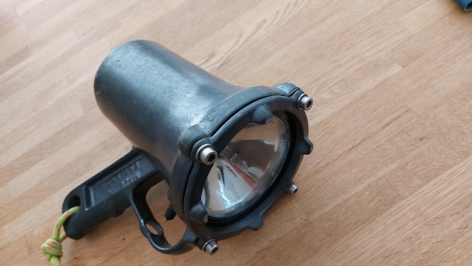 Duiklamp, professioneel, Ophalen