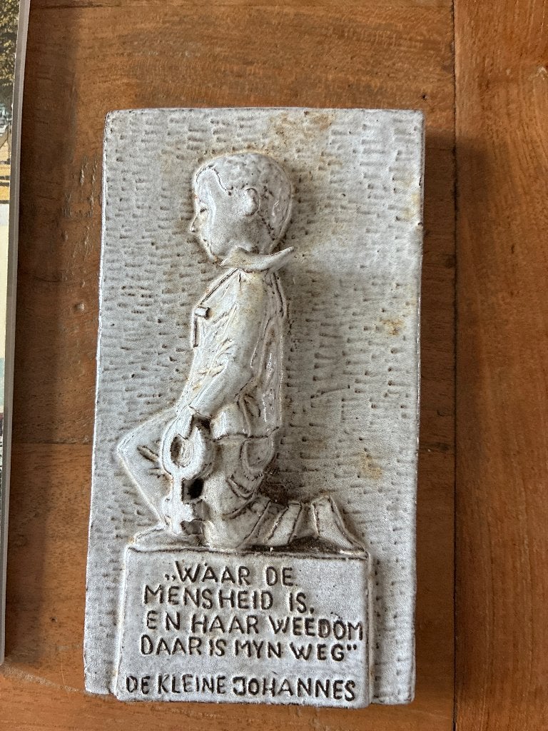 Kleine Johannes Bussum tegel, Antiek en Kunst, Ophalen