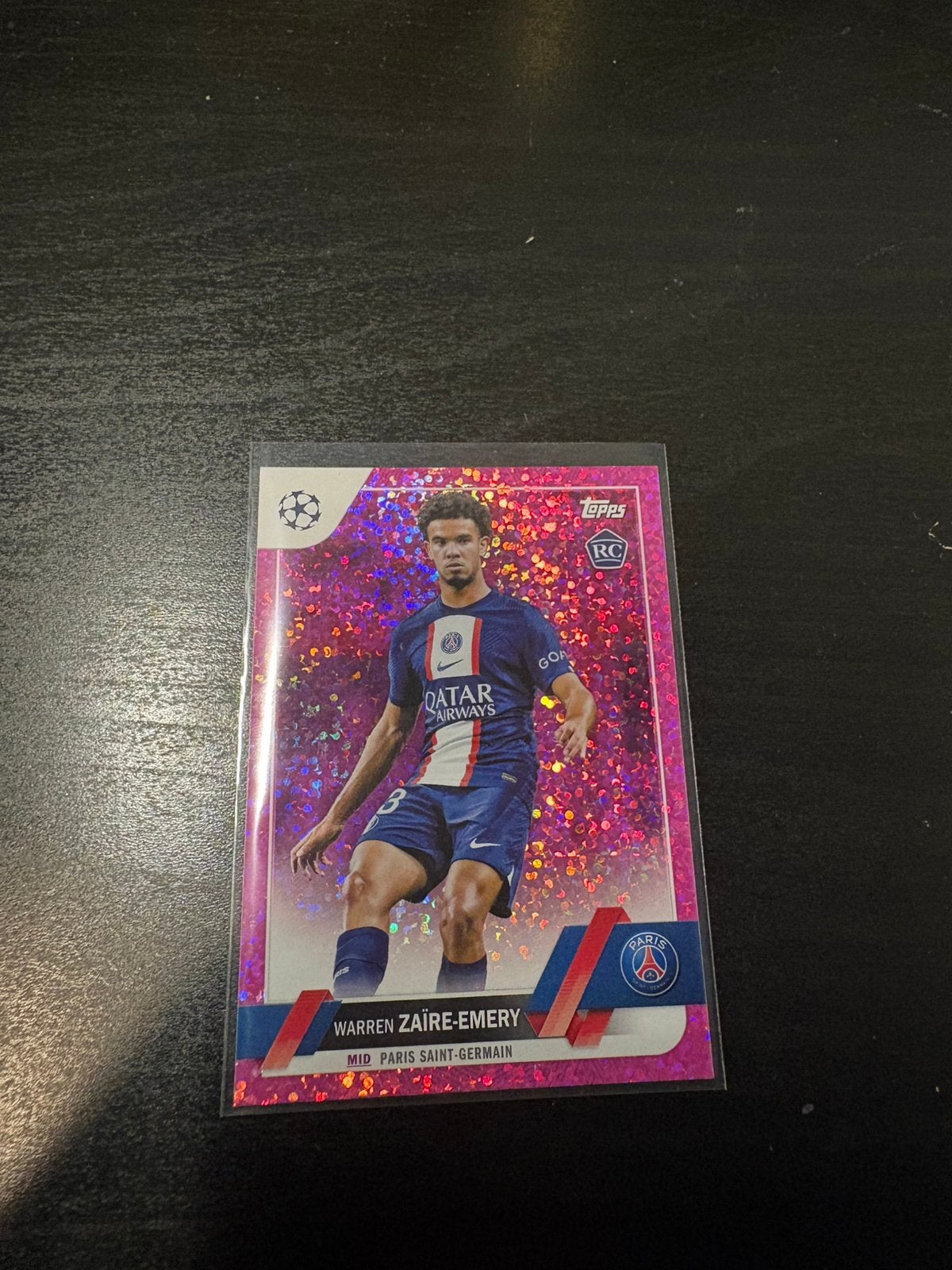 Warren Zaïre-Emery 2022/23 Topps UCL Flagship Rookie Card, Ophalen of Verzenden, Nieuw, Plaatje