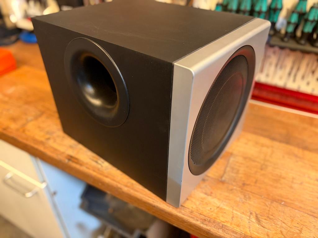 Logitech z 2300 speaker set met subwoofer, Computers en Software, Pc speakers, Ophalen of Verzenden, Gebruikt