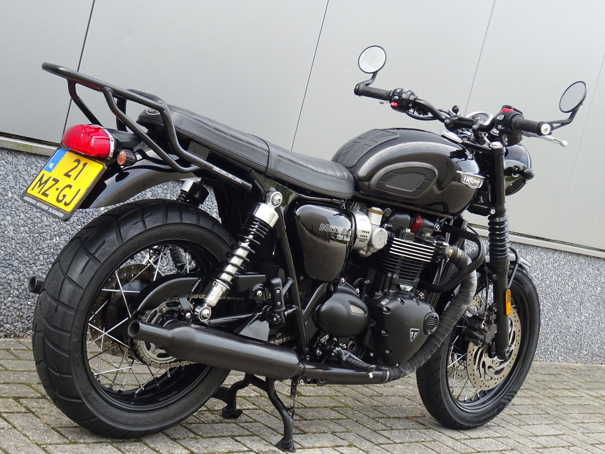 Triumph BONNEVILLE T120 BLACK (bj 2017), Bedrijf, 1200 cc, Naked bike