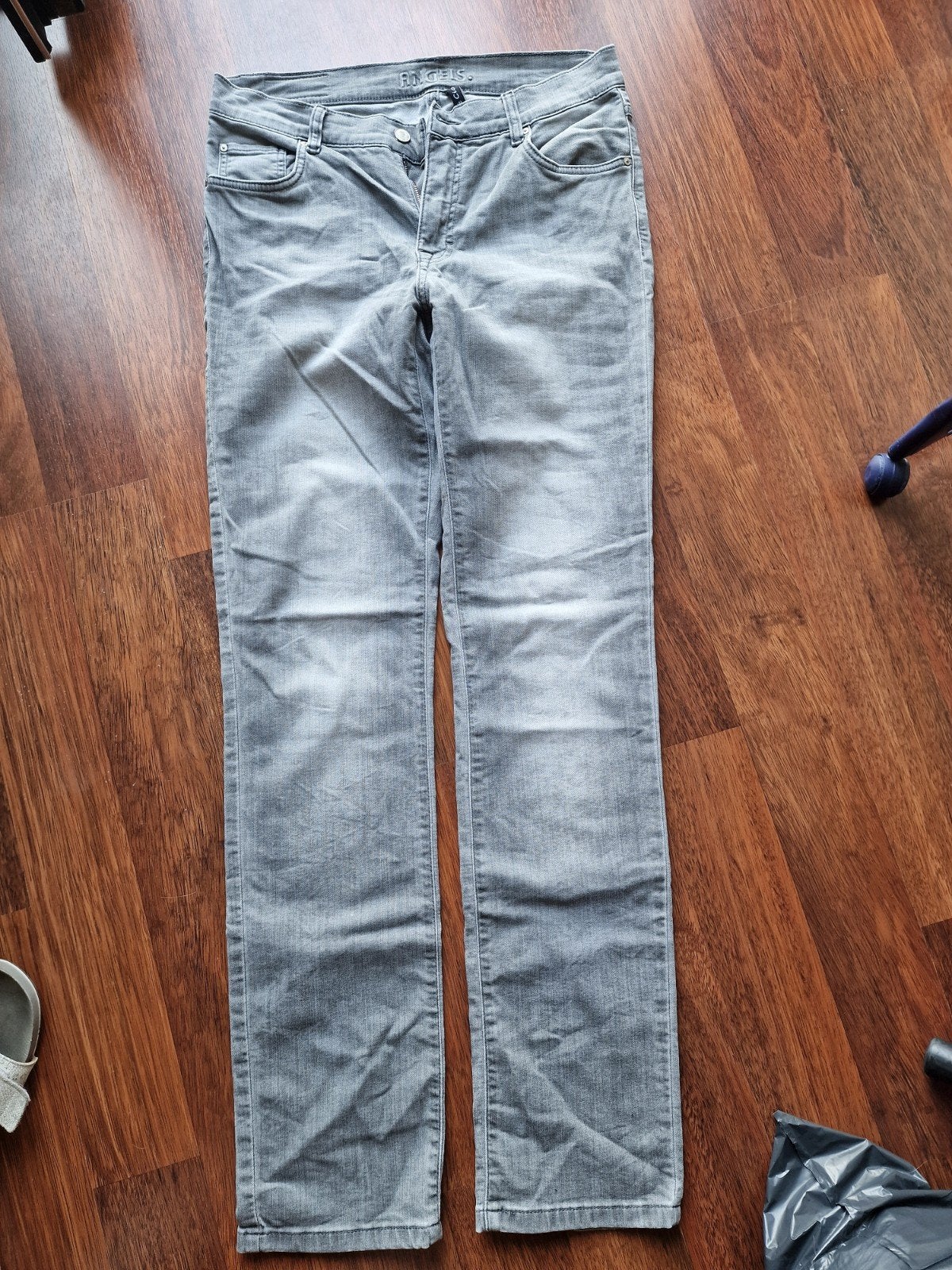 Angels Cici Jeans - Grijs, Ophalen, W30 - W32 (confectie 38/40), Angels, Grijs