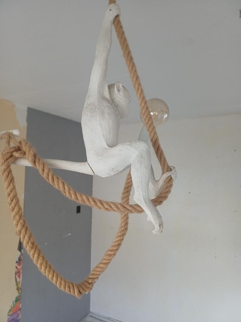 Orginele design  seletti monkey hanglamp / wit, Ophalen of Verzenden
