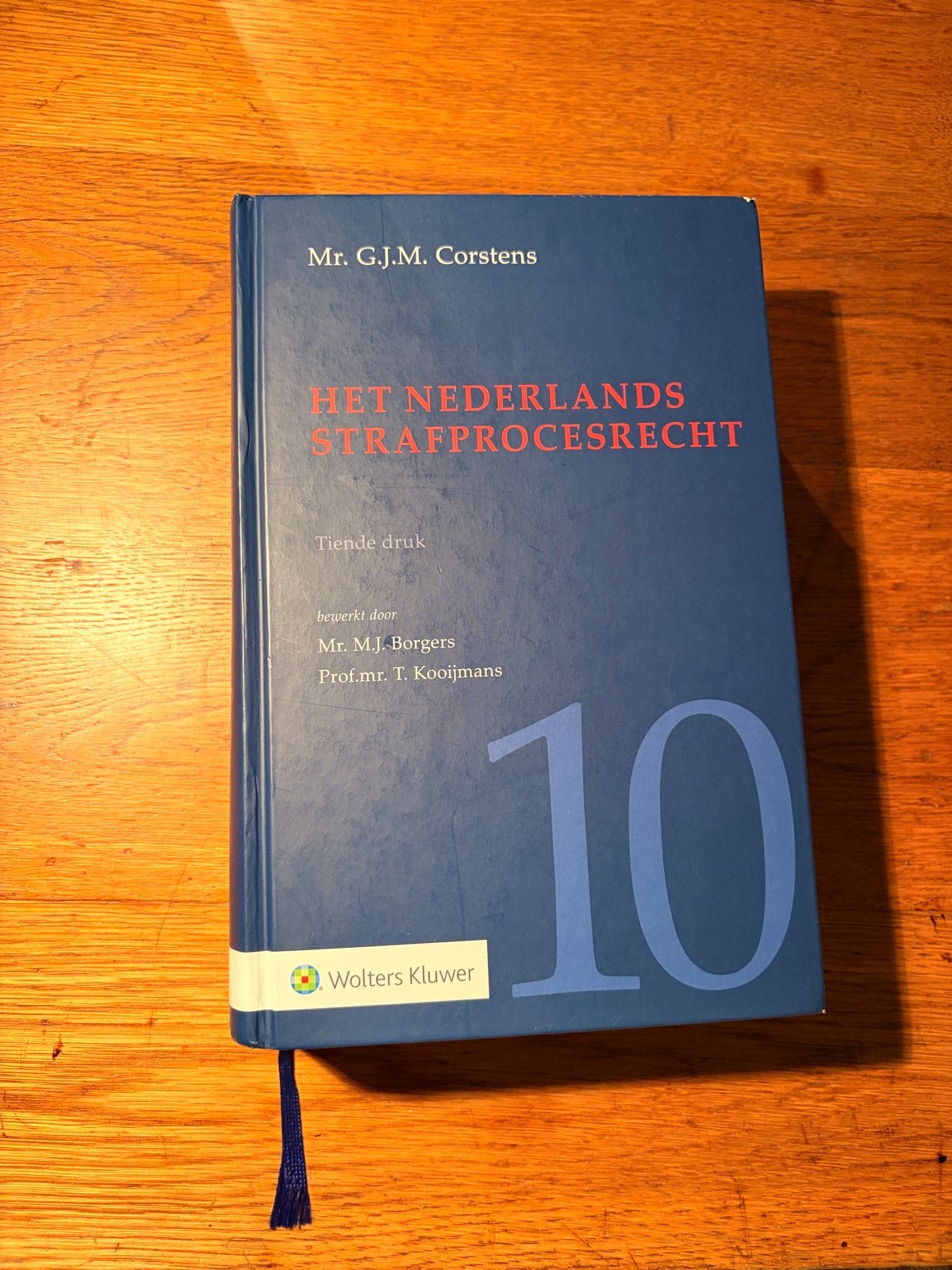 Het Nederlands strafprocesrecht, Corstens, 10e druk, Ophalen of Verzenden, Gamma, Zo goed als nieuw, WO