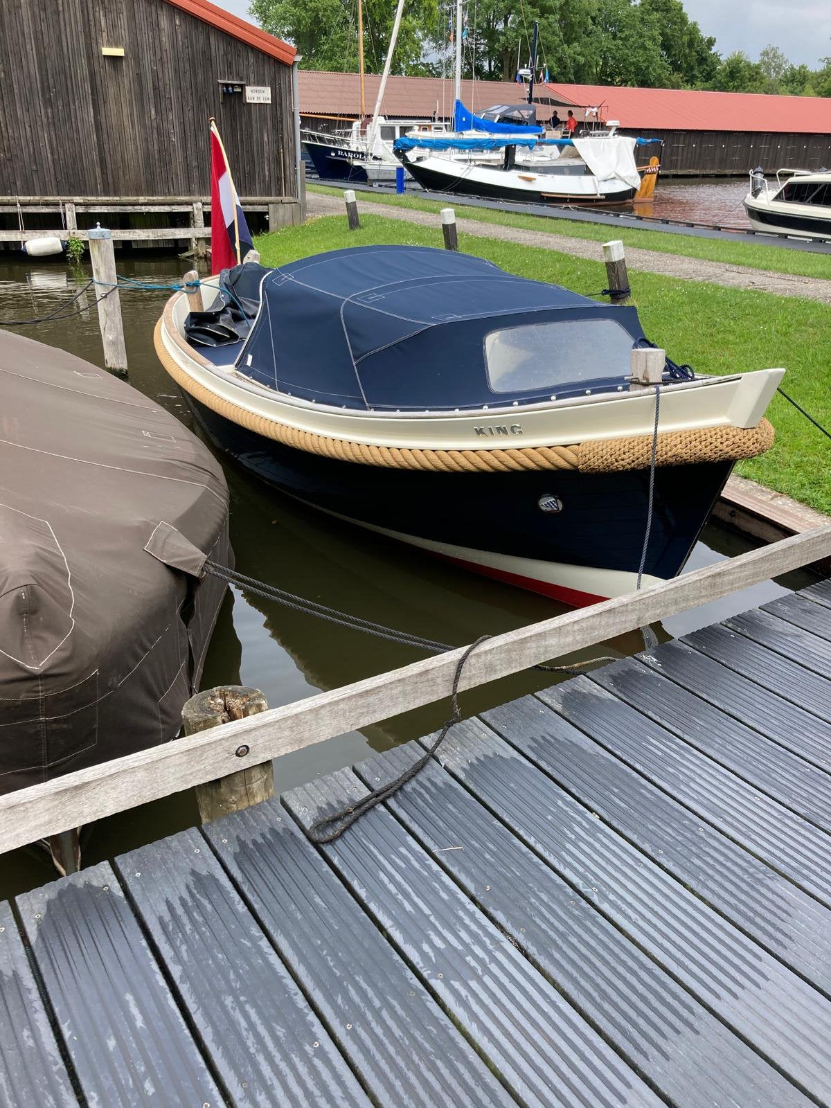 Van Wijk 621 Sloep + Toilet + Trailer Vol Teak Compleet NEW, Watersport en Boten, Overige typen, Binnenboordmotor, Polyester, Boddens Hosangweg 116a Woubrugge