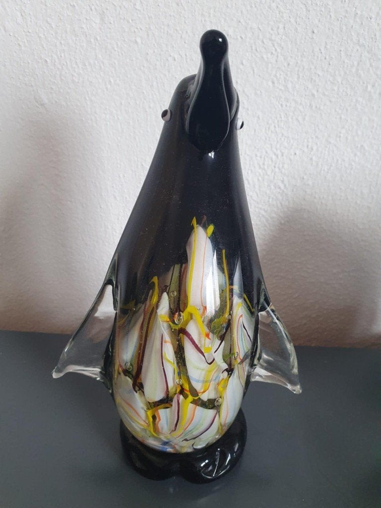 glazen beeldje Pinguïn - Glas beeld - ophalen, Ophalen