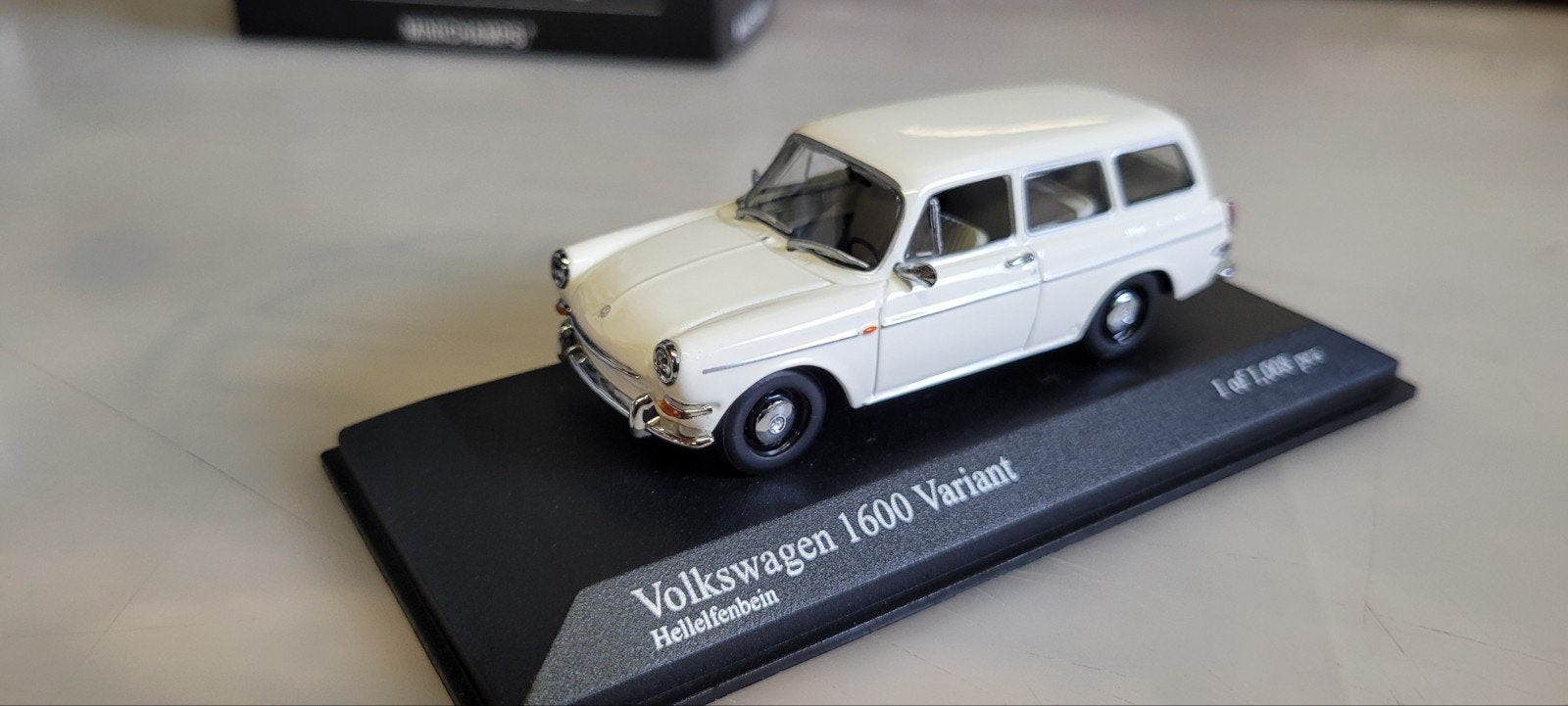 Minichamps 1966 VW 1600 Variant, Hobby en Vrije tijd, Ophalen of Verzenden, Nieuw, Auto, MiniChamps