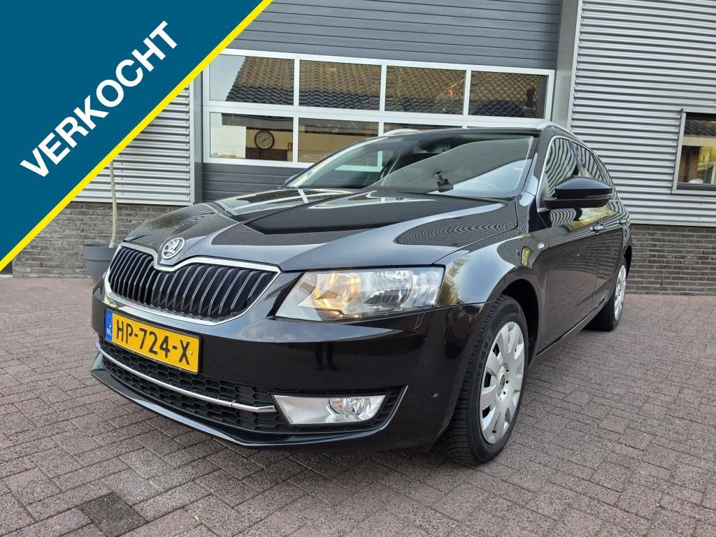Skoda Octavia Combi | NL Auto | Trekhaak 1.2 TSI Grt Sty. Bn, Auto's, Skoda, Bedrijf, Te koop, Octavia, ABS, Airbags, Airconditioning