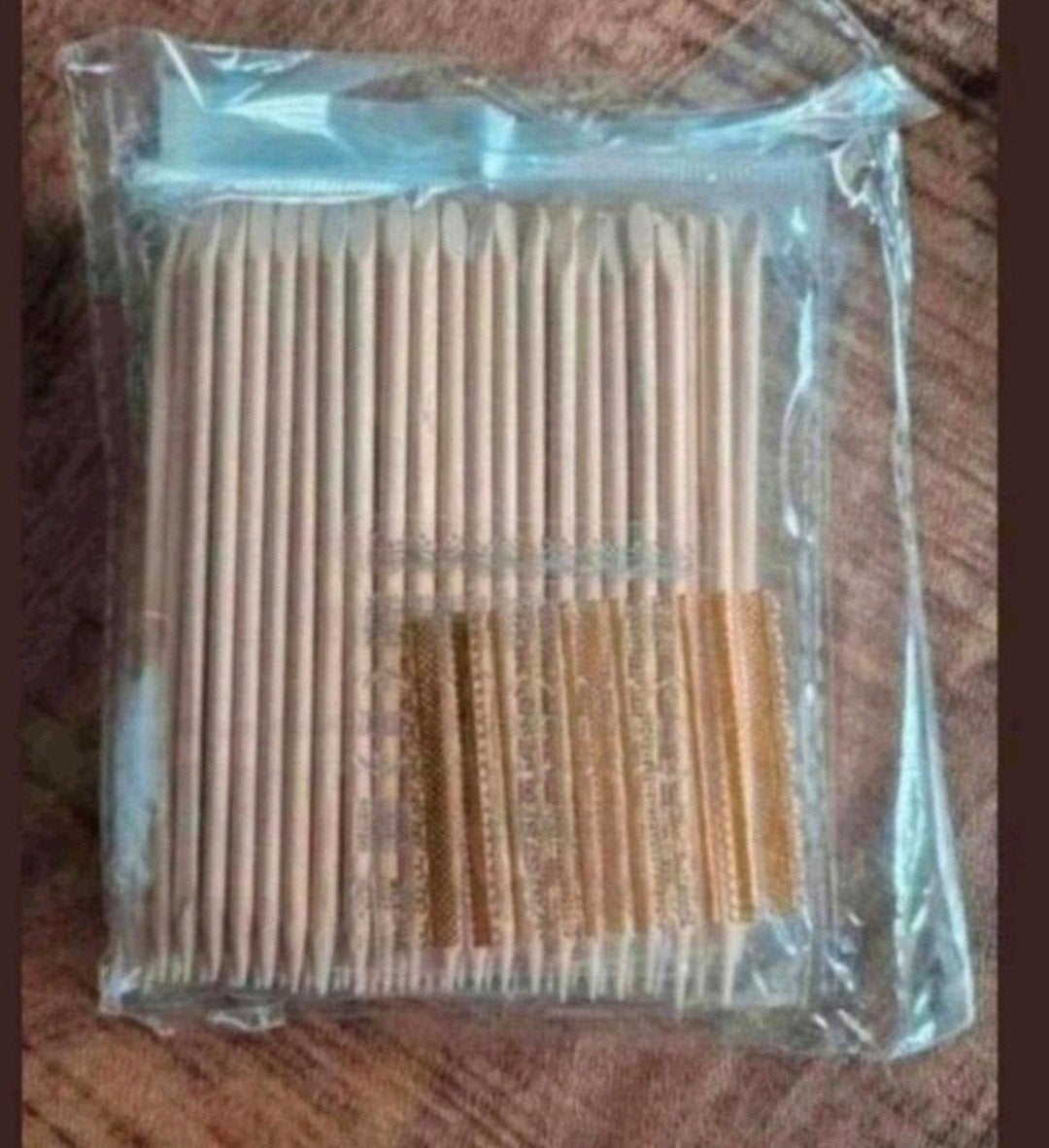 100x Nagelriem Remover Houten Stokjes Manicure Pedicure, Ophalen of Verzenden, Nieuw, Overige typen