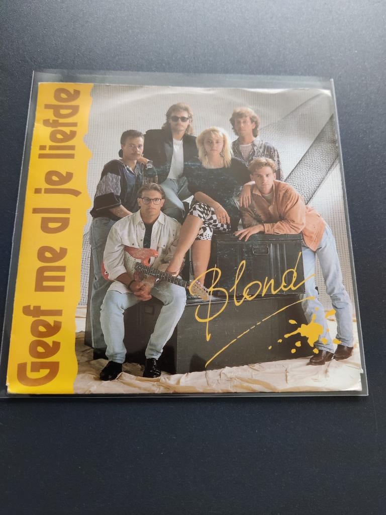 BLOND - Geef Me Al Je Liefde, Ophalen of Verzenden, Zo goed als nieuw, Overige formaten, Levenslied of Smartlap
