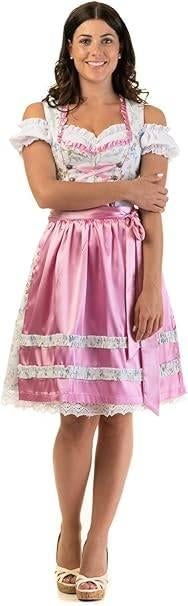 3-delige katoenen dirndl maat 34 tm 44 NIEUW, Carnaval, Maat 42/44 (L), Nieuw, Ophalen of Verzenden