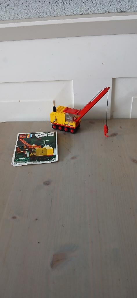 Vintage Lego 643-2, Ophalen of Verzenden, Gebruikt, Complete set, Lego