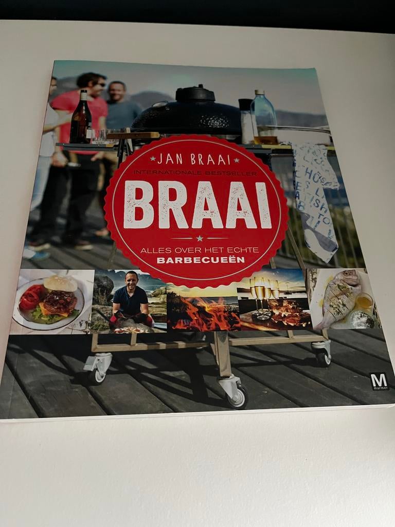 Jan Braai: Braai - Alles over het echte barbecueën, Ophalen of Verzenden, Zo goed als nieuw, Overige gebieden, Hoofdgerechten
