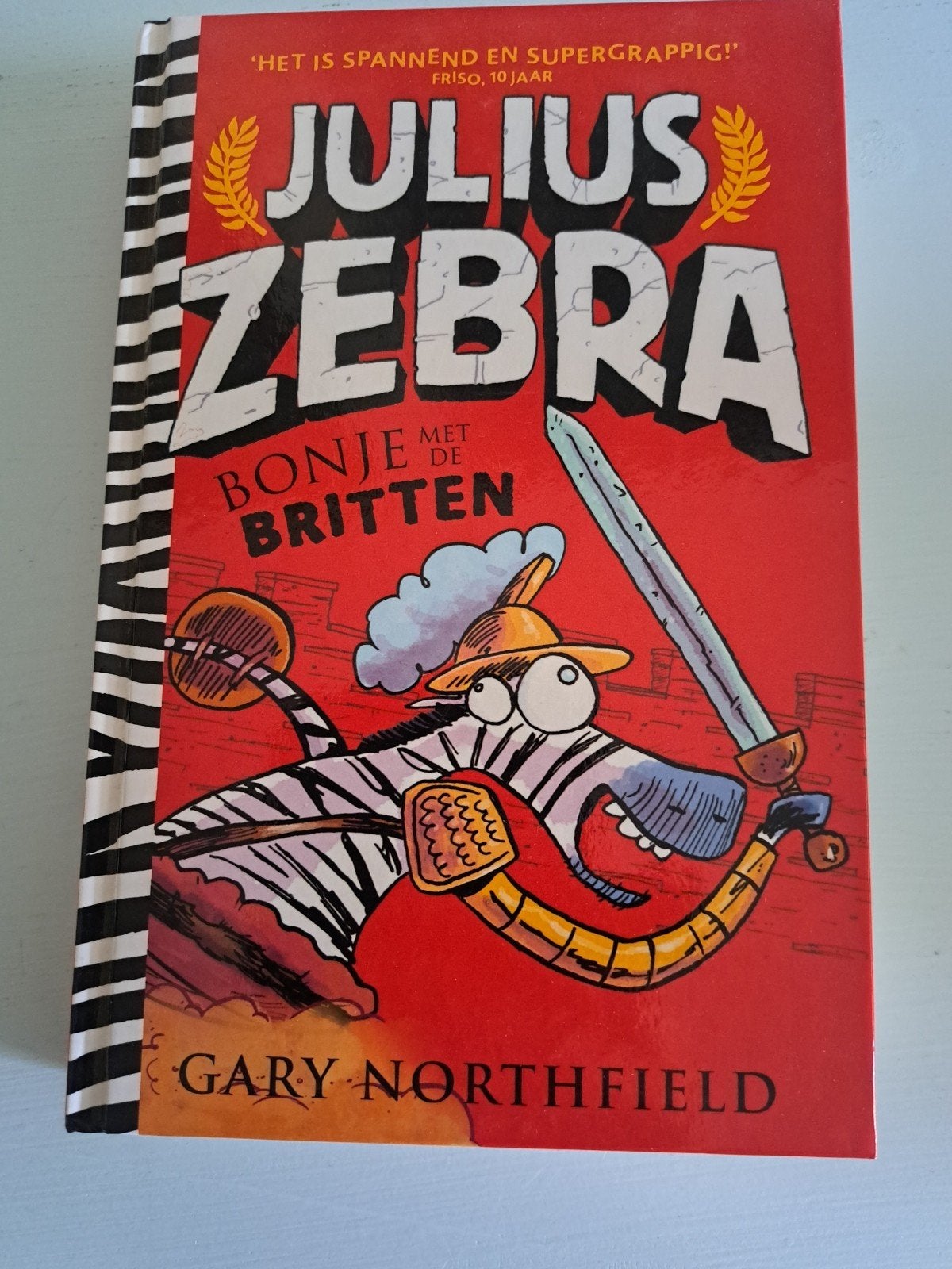 Julius Zebra: De Kampioen van het Romeinse Volk, Boeken, Ophalen of Verzenden, Zo goed als nieuw, Gary Northfield, Fictie algemeen