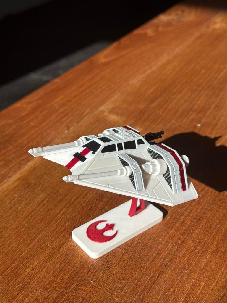Star Wars Snowspeeder mini 11cm, Verzamelen, Star Wars, Ophalen of Verzenden, Gebruikt, Beeldje of Buste