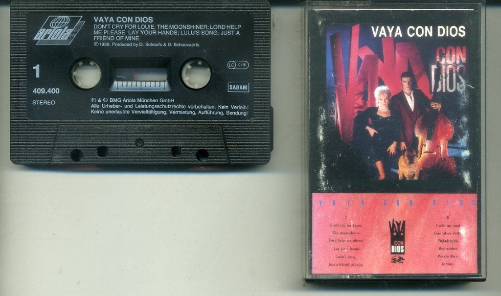 Vaya Con Dios – Vaya Con Dios 12 nrs cassette 1988 ZGAN, 1 bandje, Ophalen of Verzenden, Zo goed als nieuw, Origineel
