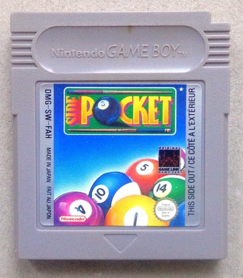 Side Pocket voor de Nintendo Gameboy, Avontuur en Actie, Gebruikt, 1 speler, Ophalen of Verzenden