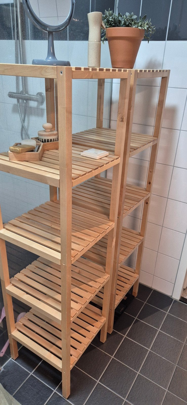 bamboe rek ikea, Ophalen of Verzenden, Zo goed als nieuw