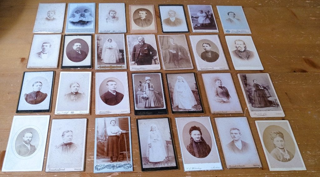 Lotje buitenlandse CDV,s, Ophalen of Verzenden, Buitenland, Munten