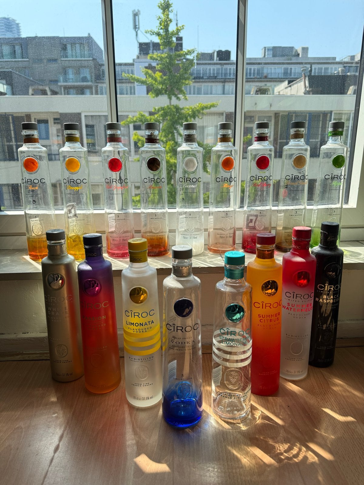 Cîroc Vodka Flessen Collectie, Ophalen, Gebruikt