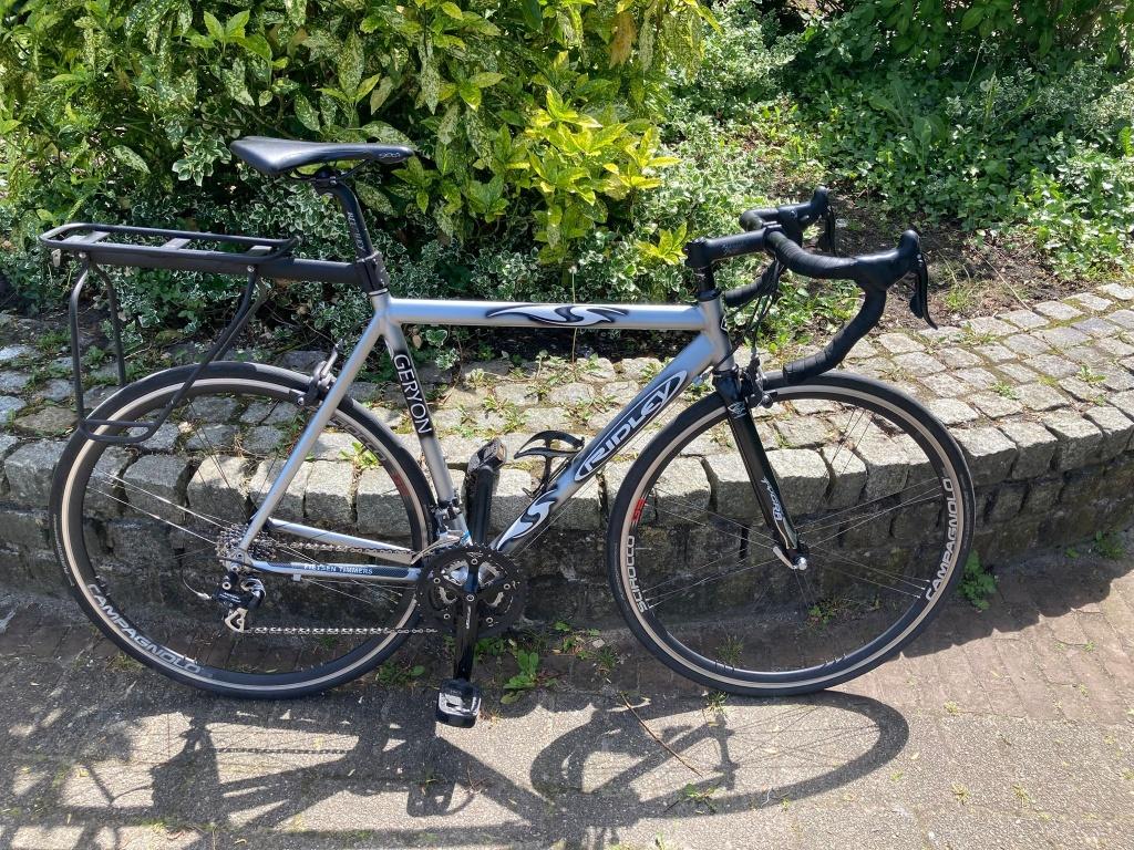 Ridley Geryon - road bike, 28 inch, Gebruikt, Velgrem, 57 tot 61 cm