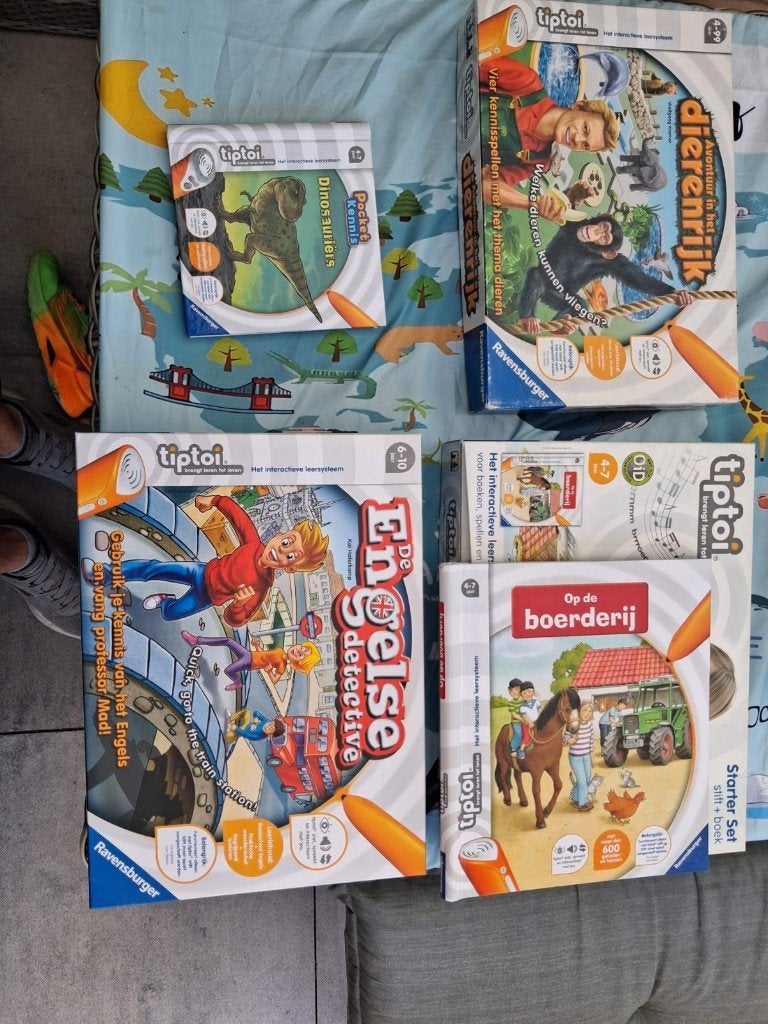 Tiptoy pakket, Ophalen, Zo goed als nieuw, Ontdekken, Met geluid