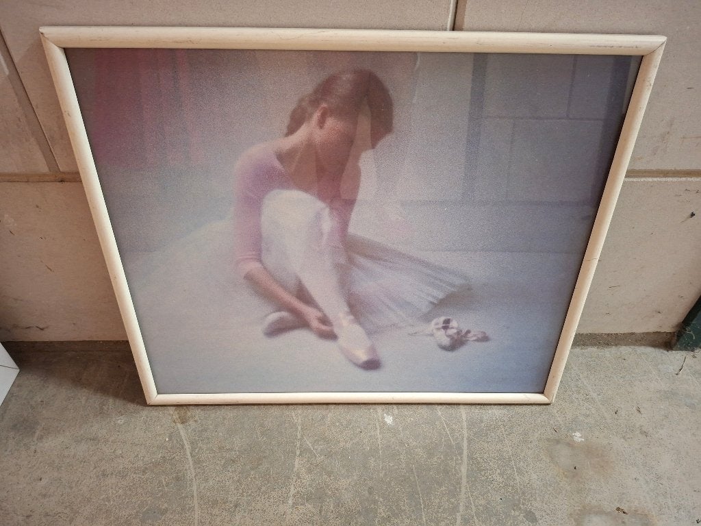 Fraaie foto van ballerina, Ophalen, Gebruikt, Oorspronkelijke maker, Foto of Poster
