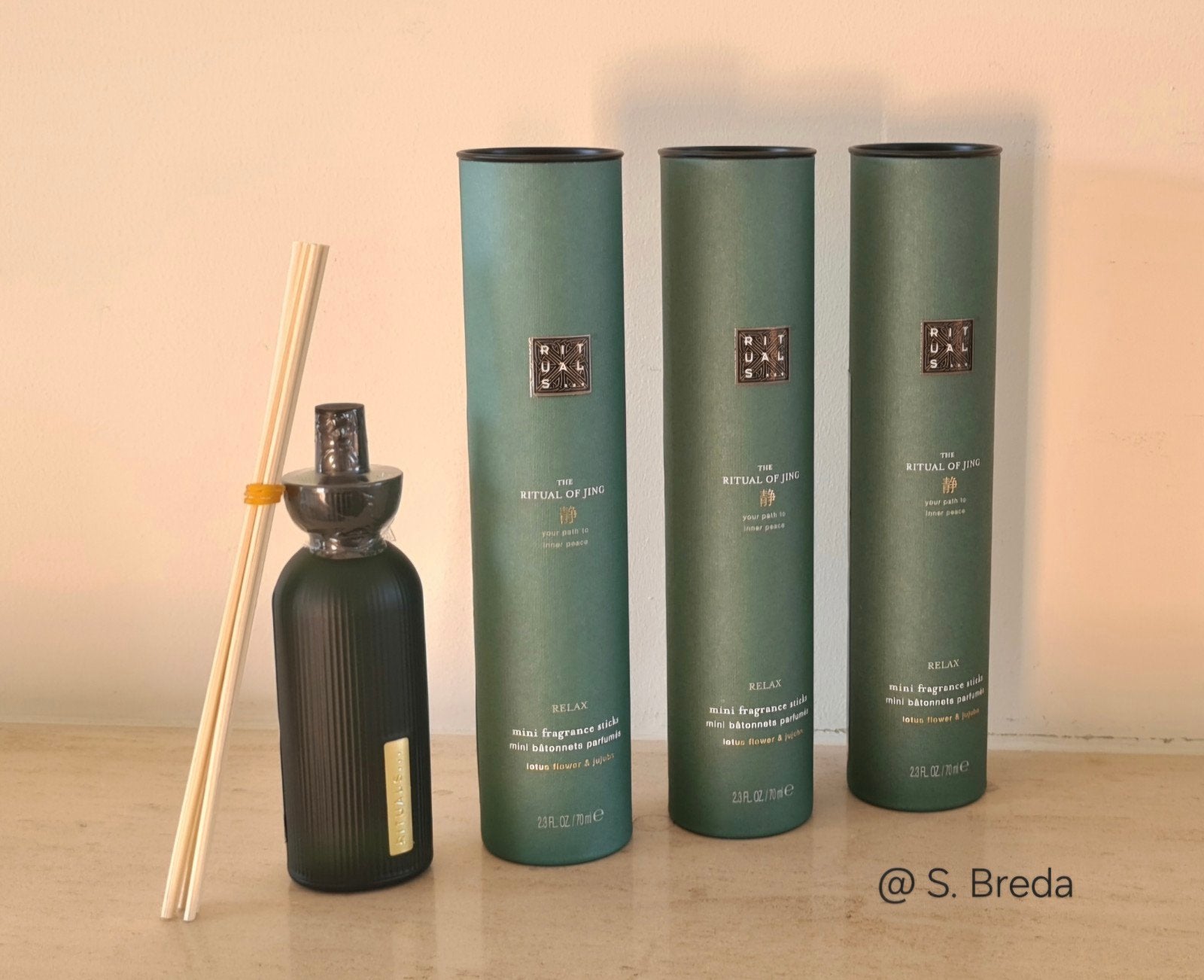 Rituals Geurstokjes | Jing | Geurstokken 70 ml, Ophalen, Nieuw, Groen, Glas