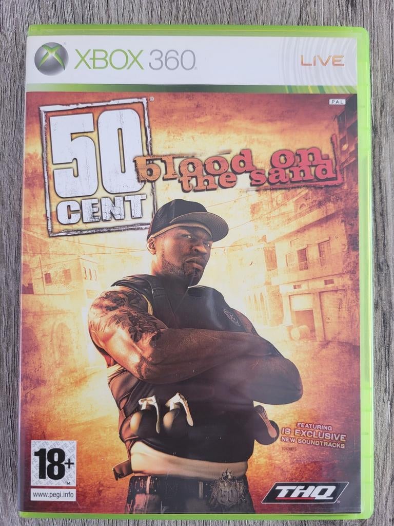 50 Cent: Blood on the Sand - Xbox 360, Spelcomputers en Games, Games | Xbox 360, Vanaf 18 jaar, Shooter, 1 speler, Ophalen of Verzenden