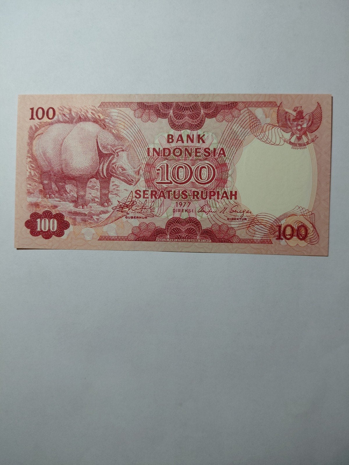 Indonesië 100 rupiah 1977, Ophalen of Verzenden, Zuidoost-Azië
