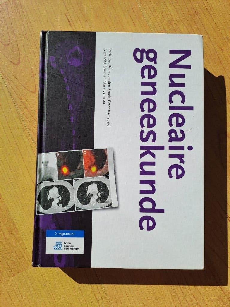 Nucleaire Geneeskunde, Ophalen of Verzenden, Beta, Zo goed als nieuw, MBO