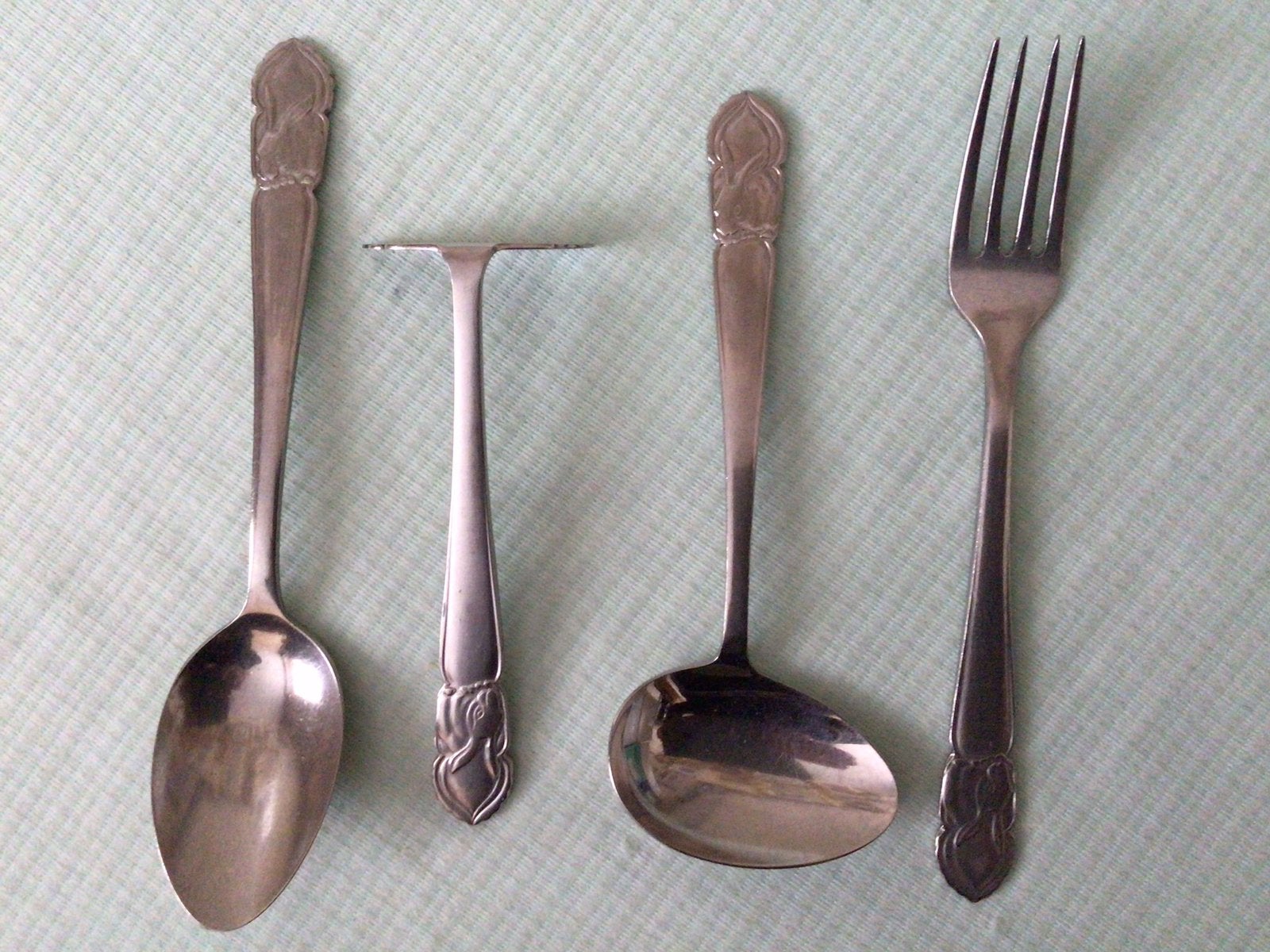 GERO ZILMETA Kinderbestek set model haasje, Ophalen of Verzenden