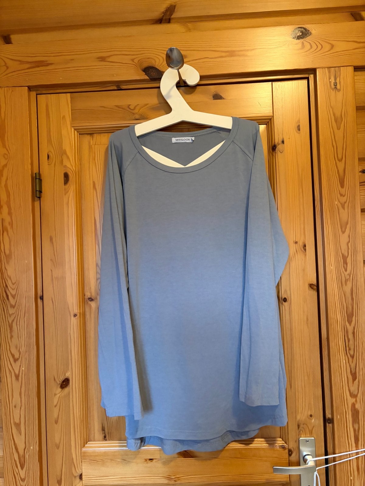 T-Shirt grijs misslook 5XL oto 68 lengte 64 onder 73 LM, Kleding | Dames, Ophalen of Verzenden, Zo goed als nieuw, Grijs, Shirt of Top