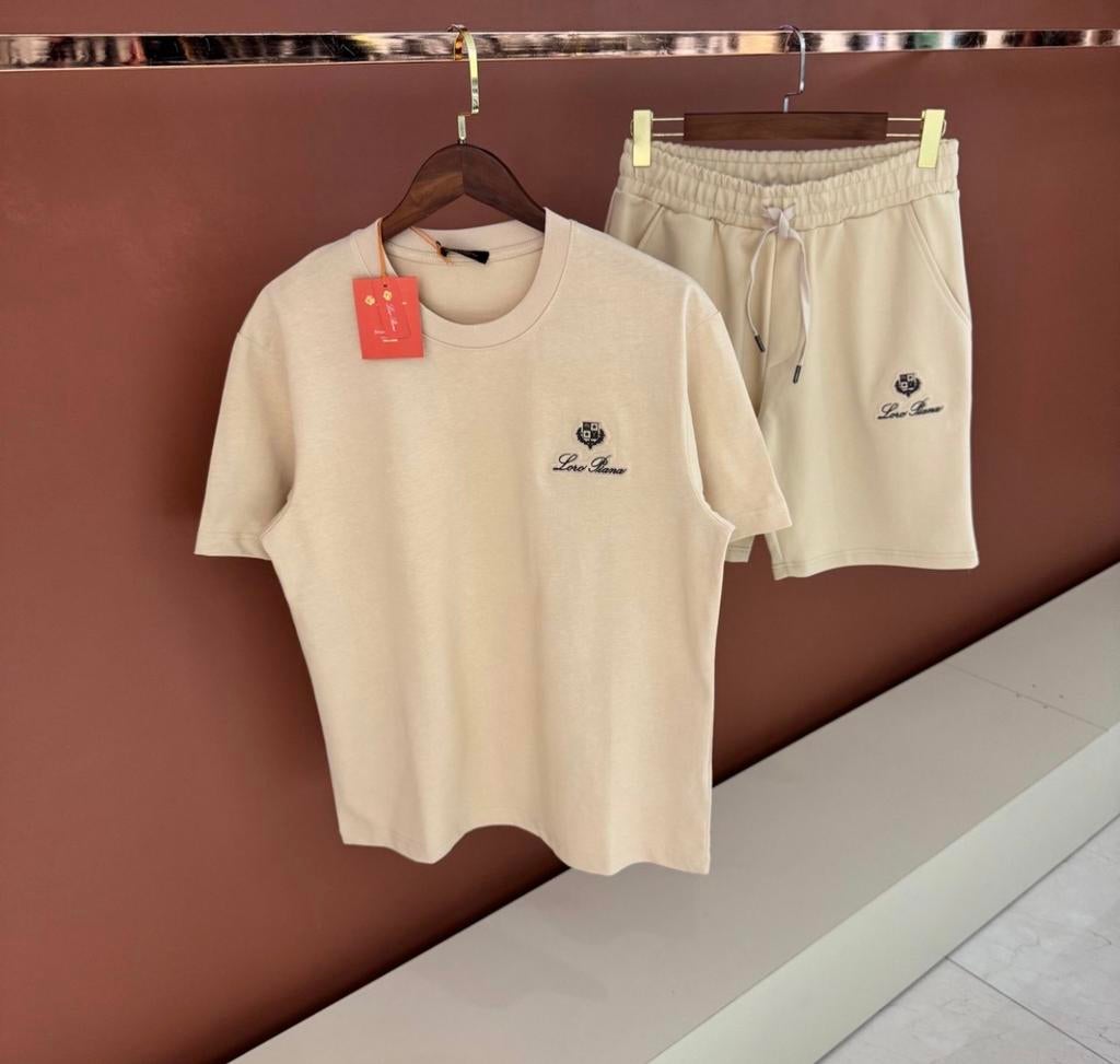 Loro piana Comfortabele Papegaai - T-shirt & Korte Broek, Ophalen of Verzenden, Nieuw
