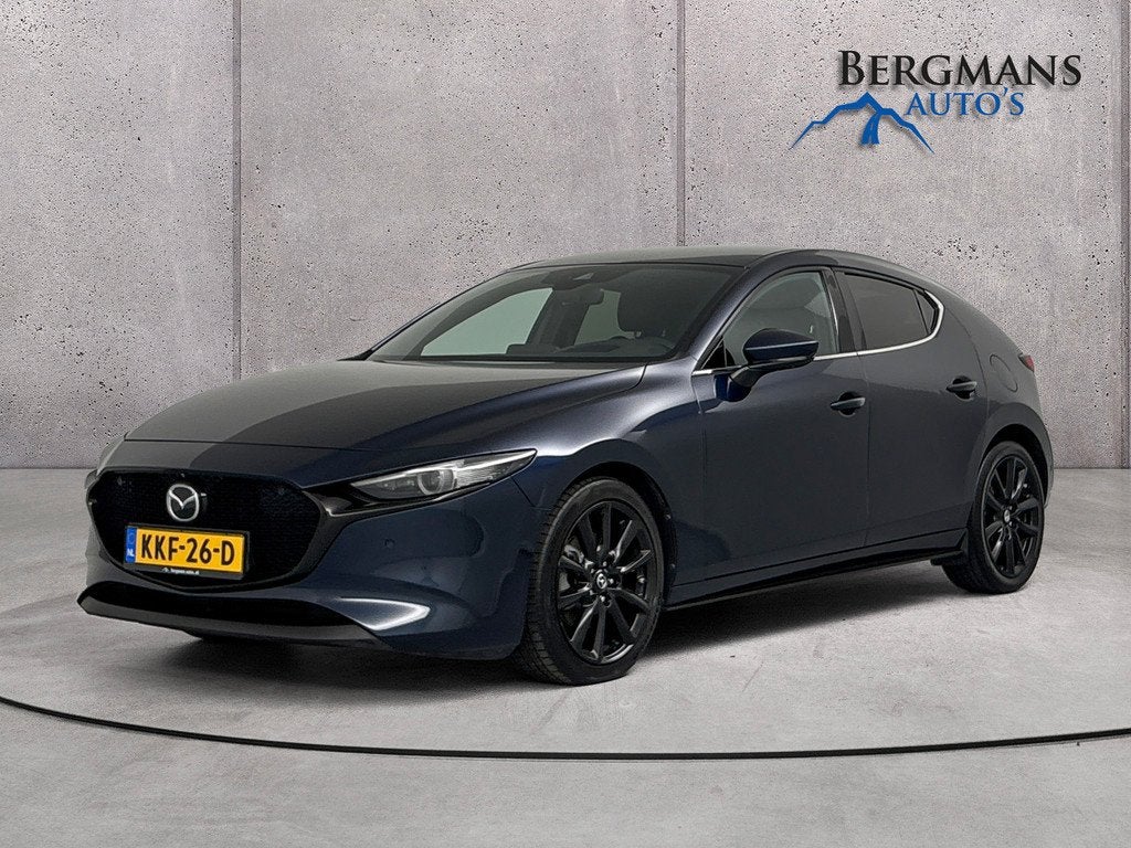 Mazda 3 2.0 e-SkyActiv-X M Hybrid 180 Luxury // 1E EIGENAAR, Auto's, Mazda, Bedrijf, Te koop, ABS, Achteruitrijcamera, Adaptive Cruise Control