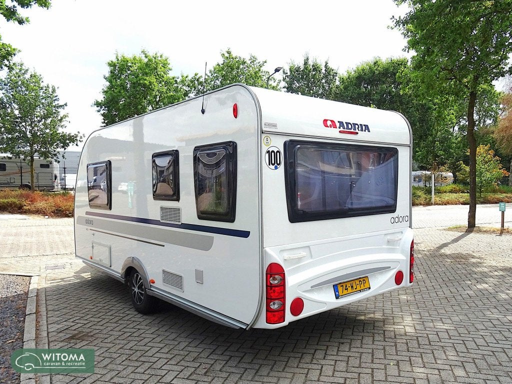 Adria Adria 462 PU mover, Caravans en Kamperen, Caravans, Schokbreker, Rondzit, Bedrijf, 4 tot 5 meter