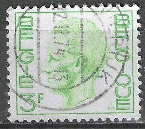 Belgie 1973 - Yvert 1687 /OBP 1694 - Koning Boudewijn (ST), Verzenden, Gestempeld, Koninklijk huis