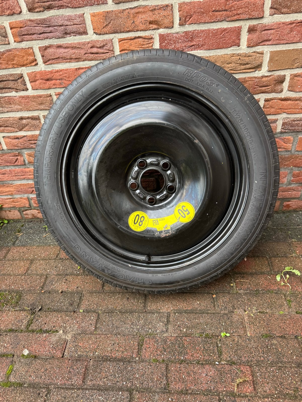 Ford R18 Thuiskomer (reservewiel) - Zo goed als nieuw, Auto-onderdelen, Ophalen, 18 inch, Gebruikt, Banden en Velgen