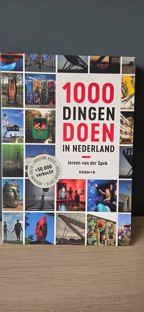 1000 Dingen Doen in Nederland - Jeroen van der Spek, Boeken, Ophalen of Verzenden