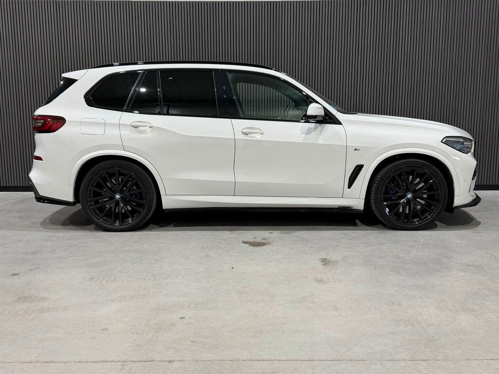 BMW X5 XDrive45e High Executive M-Sport / Pano / Leder / HUD, Auto's, BMW, Gebruikt, Automatische klimaatregeling, Wit, Vierwielaandrijving