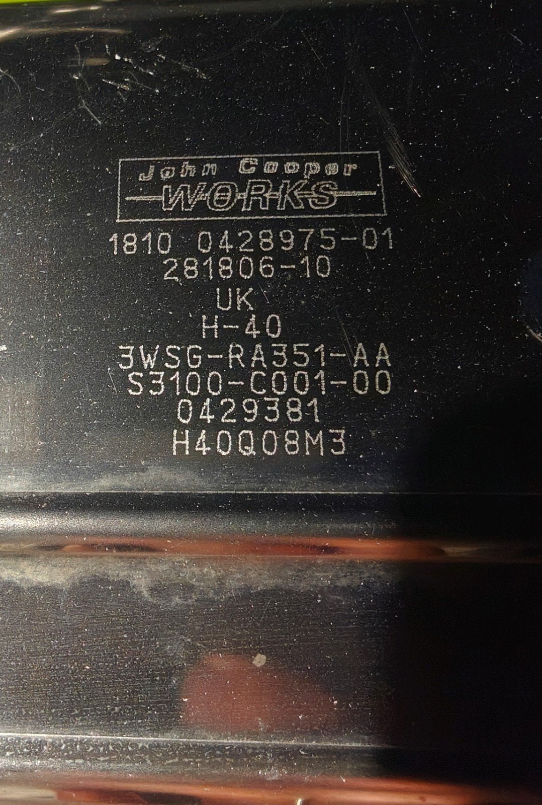 Originele Mini JCW Einddemper R56 Cooper S Uitlaat, Auto-onderdelen, Ophalen, Mini