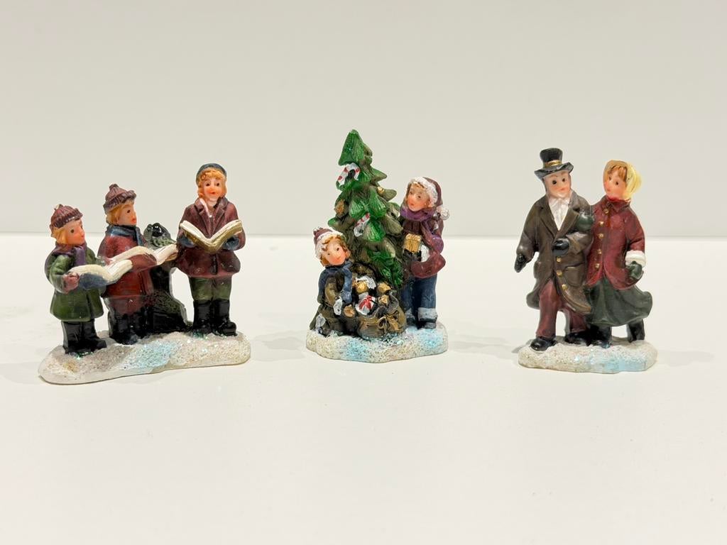Christmas Village - Holiday Season, set of 3, Verzenden