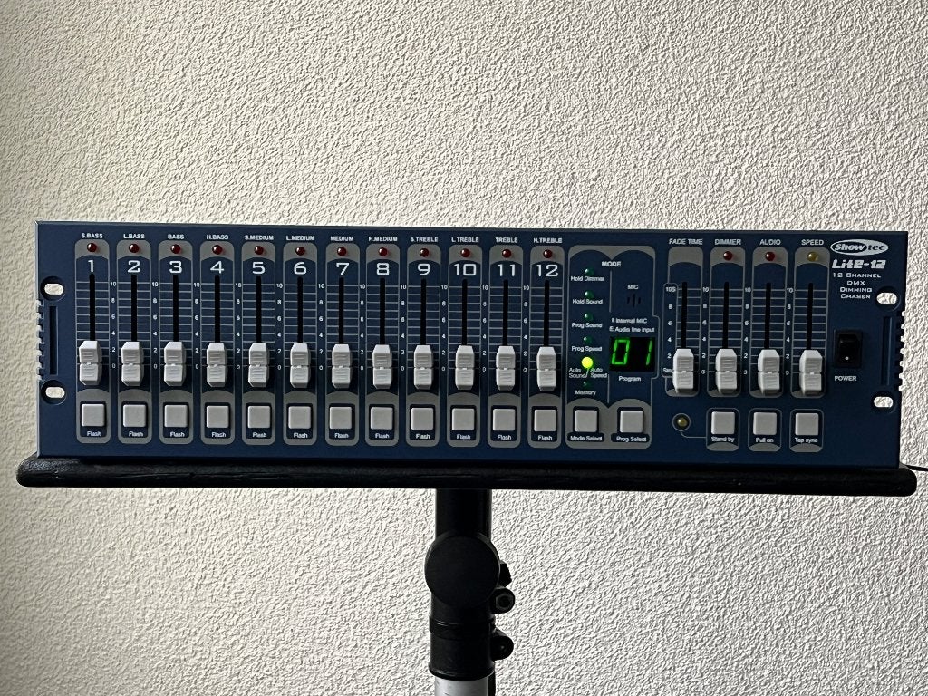 Showtec lite-12 12 kanaals dmx sturing, Ophalen, Gebruikt, Licht