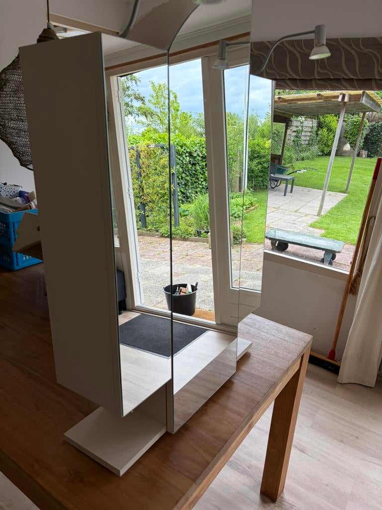 Badkamer spiegelkast, Huis en Inrichting, Badkamer | Badkamermeubels, Ophalen, Spiegelkast, 50 tot 100 cm, Zo goed als nieuw