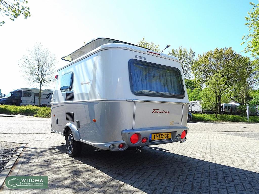 Eriba Touring - 60 Edition 310 Fietsenrek, luifel+zijwan, Caravans en Kamperen, Tot en met 3, 500 - 750 kg, Eriba, Schokbreker