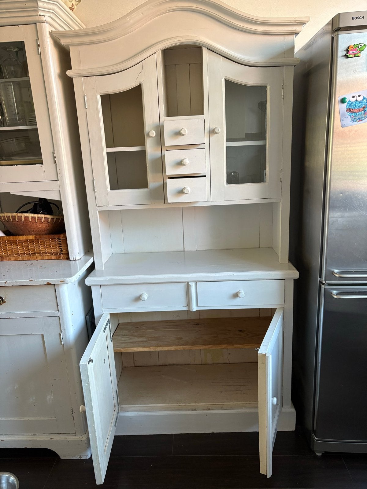 Gratis af te halen: Keuken buffetkast (94x200 cm), Ophalen, Gebruikt, 50 tot 100 cm, Met lade(s)