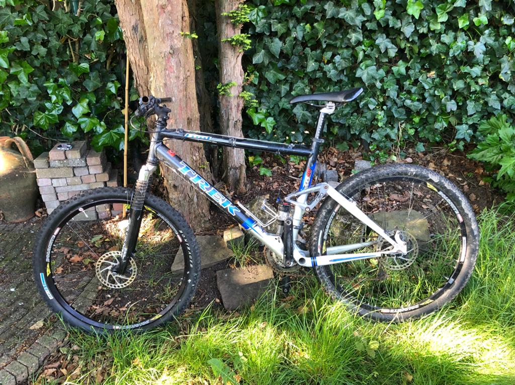 Mountainbike Trek Full Suspension, Fietsen en Brommers, Fietsen | Mountainbikes en ATB, Ophalen, Zo goed als nieuw, Schijfrem