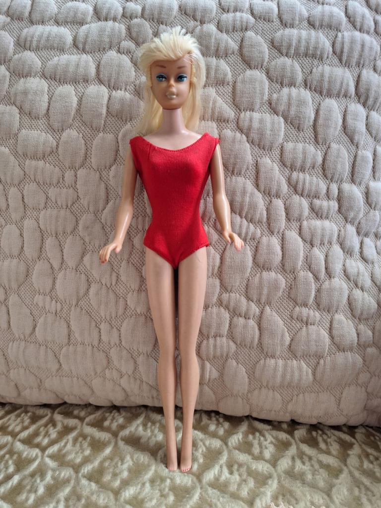 Vintage Swirl Ponytail Barbie Pop Ash Blond 1962 **Mimosa**, Ophalen of Verzenden, Gebruikt, Barbie