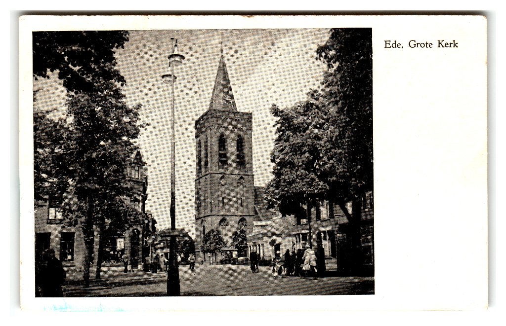 Ede, Grote Kerk, Verzenden, 1940 tot 1960, Gelopen, Gelderland
