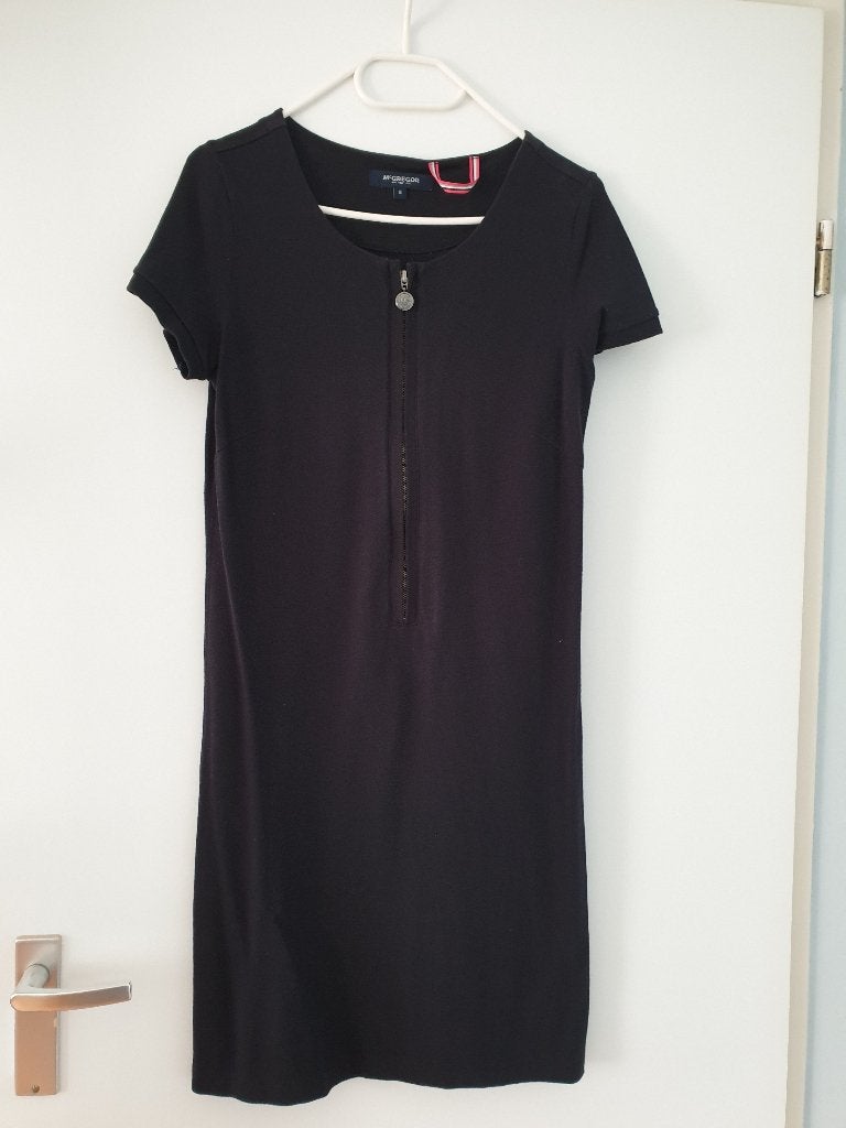 Mc Gregor Jurk maat S, Kleding | Dames, Jurken, Gedragen, Maat 36 (S), Zwart, Knielengte, Ophalen